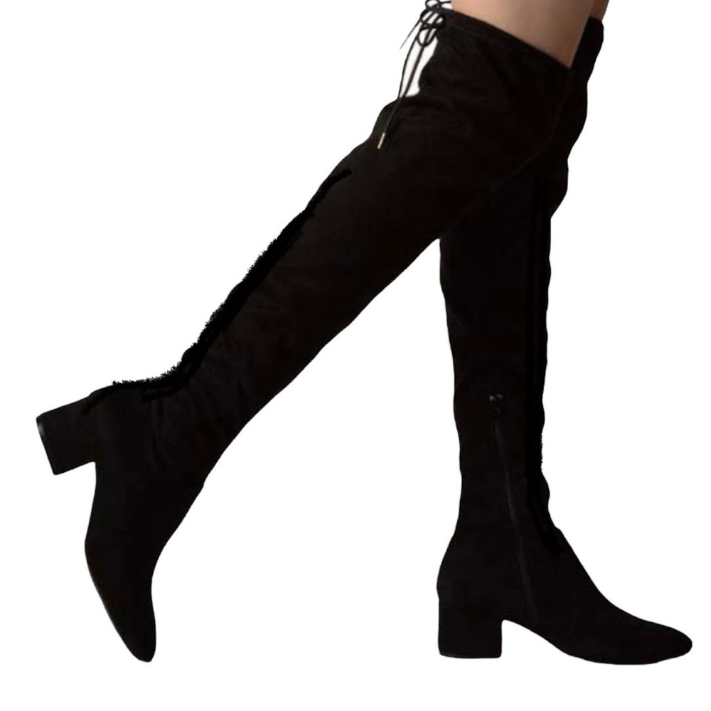 Qupid Over-The-Knee Boots - Picture 1 of 4